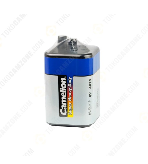 Camelion Super Heavy Duty Battery 4R25, 6V